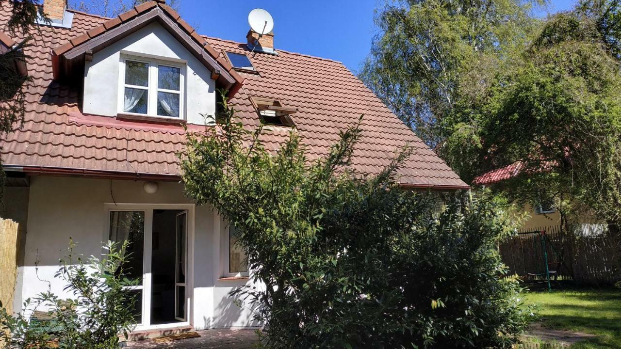 Mandarynkowy Villa Dębki Exteriör bild